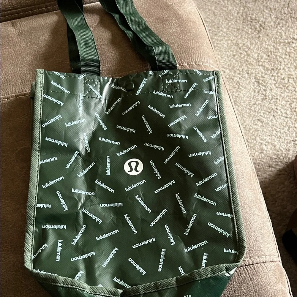 Lululemon Athletica Green Tote Bag
